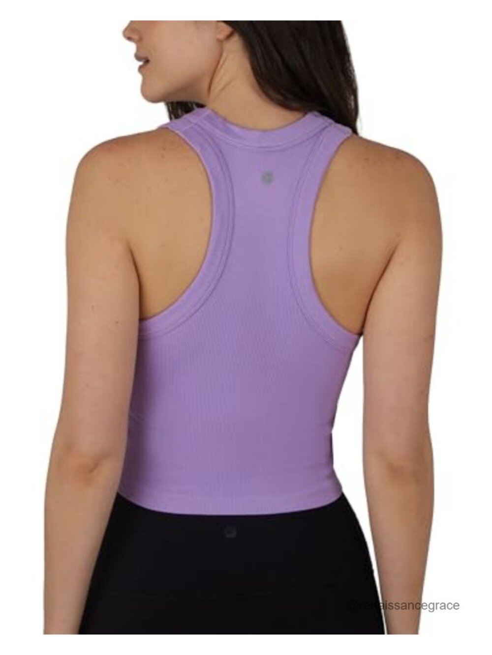 Seamless Ribbed Racerback Fitted Tank Top 3 Pack - Picture 3 of 6
